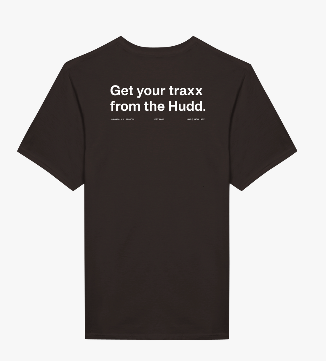 Hudd Traxx t-shirt big artwork (black)