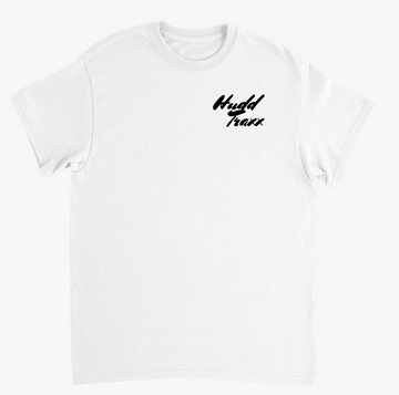 Hudd Traxx white t-shirt